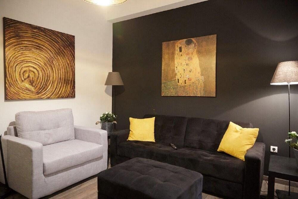 Apartamento Kallimarmaro Cozy Atenas Exterior foto